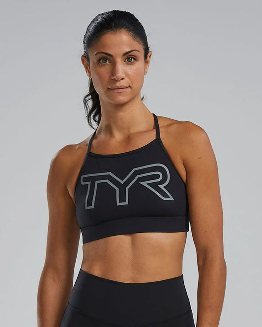 Joule Elite™ Women's High Neck Sports Bra - Solid