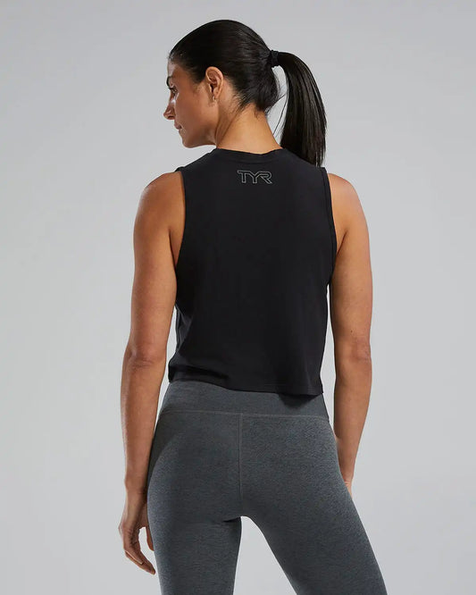 Women's Triblend Cropped Tank