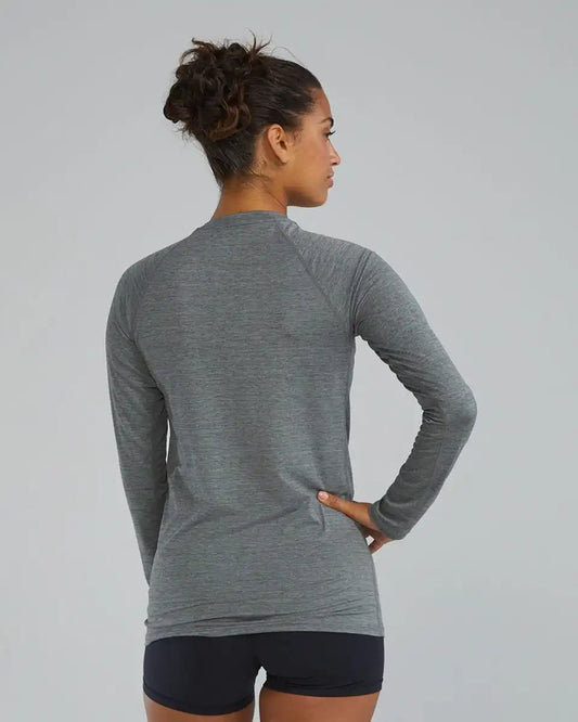 ClimaDry™ Women's Raglan Long Sleeve Tee - Solid / Heather