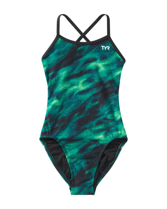 Durafast Elite® Girl's Trinityfit Swimsuit - Soren