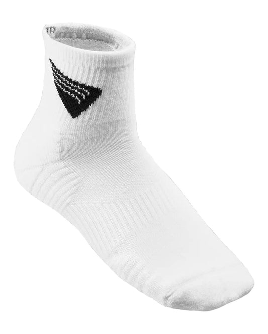 Ethos Quarter Socks - Light Heather Grey