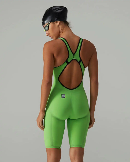 Women's Venzo Open Back Tech Suit - Solid - Non PFAS