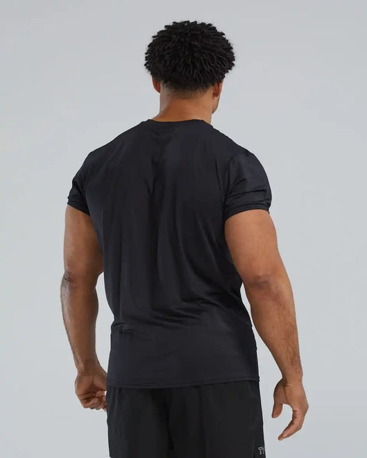 Airtec™ Men's Big Logo Tee - Solid / Black