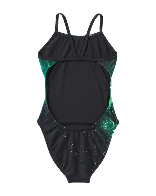 Durafast Elite® Girl's Cutoutfit Swimsuit - Starborne