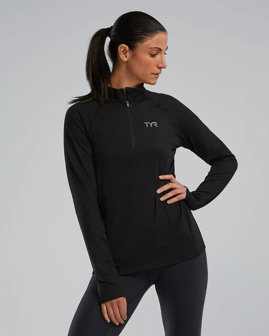 Women's SLS™ Long Sleeve1⁄4 Zip- Solid