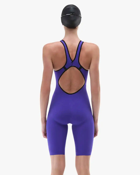 Women's Venzo Open Back Tech Suit - Solid - Non PFAS