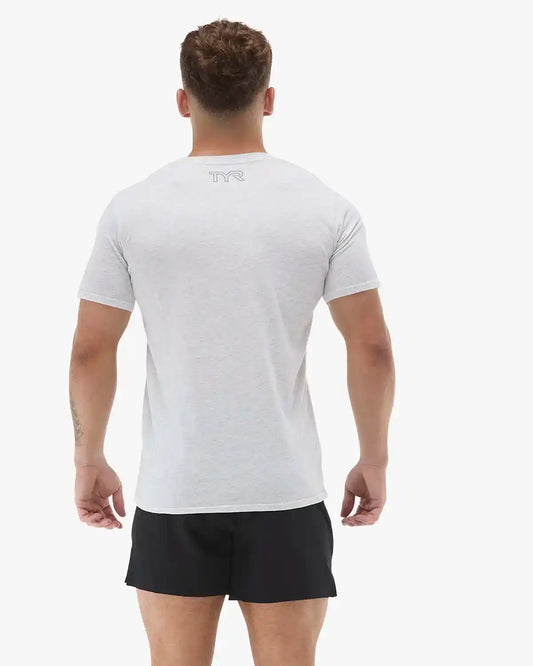 Unisex Ultrasoft Lightweight Tri Blend Tech Tee - Big Logo