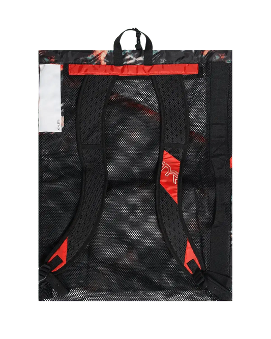 Elite Team 40L Mesh Backpack - Orange/Aqua/Black