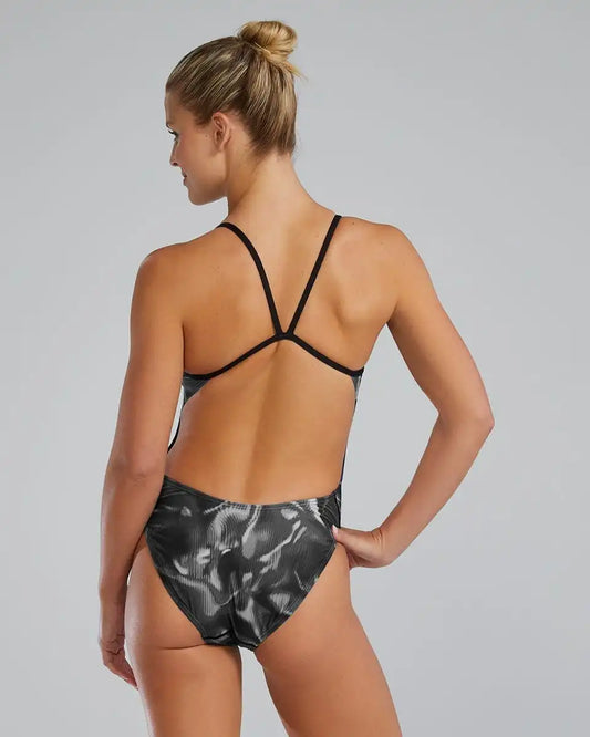 Durafast Elite® Women's Cutoutfit Swimsuit - Waveform