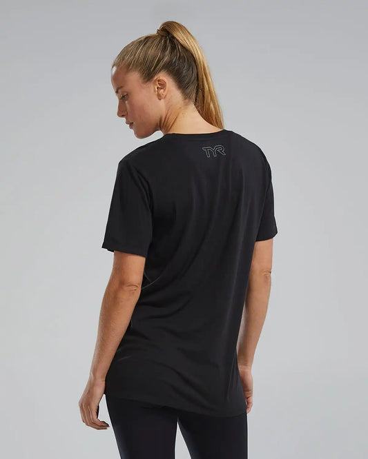 Unisex Ultrasoft Lightweight Tri Blend Tech Tee - Big Logo