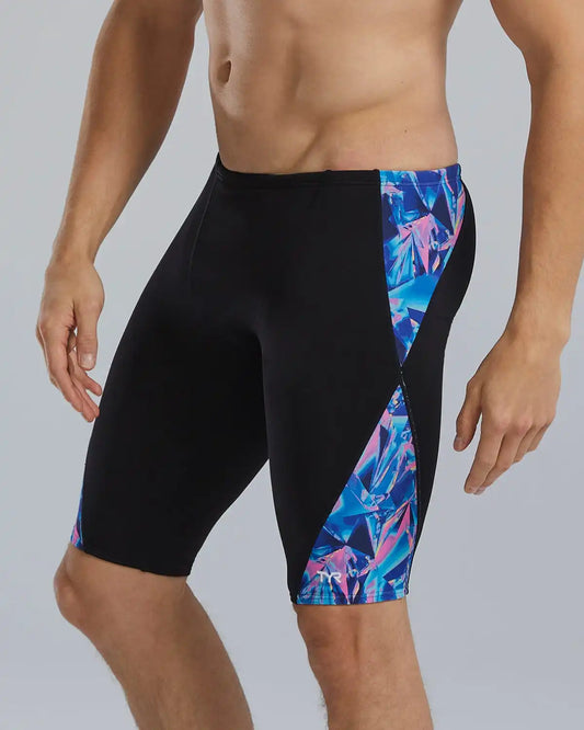 Durafast Elite® Men's Blade Splice Jammer Swimsuit - Crystalized