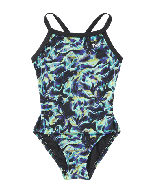 Durafast Elite® Girl's Diamondfit Swimsuit - Energia
