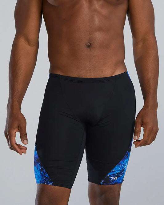 Men's Blade Splice Jammer Swimsuit - Radiant Flare