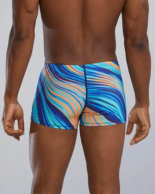Durafast Elite® Men'sSquare Leg Swimsuit - Riptide