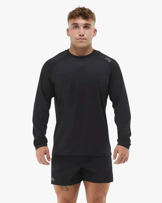 ClimaDry™ Men's Raglan Long Sleeve Tech Tee - Solid / Heather