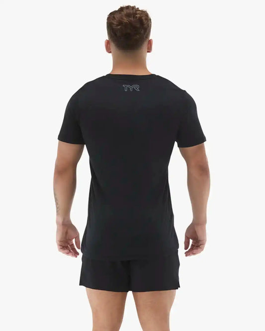 Unisex Ultrasoft Lightweight Tri Blend Tech Tee - Big Logo