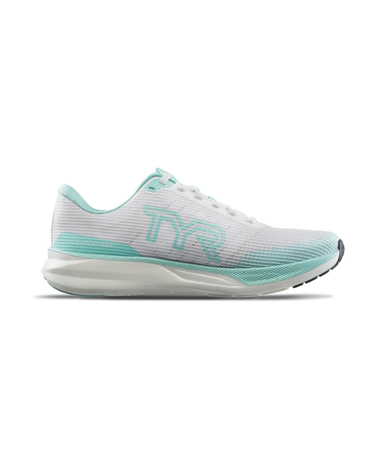 Men's SR-1 Tempo Runner - White/Aqua
