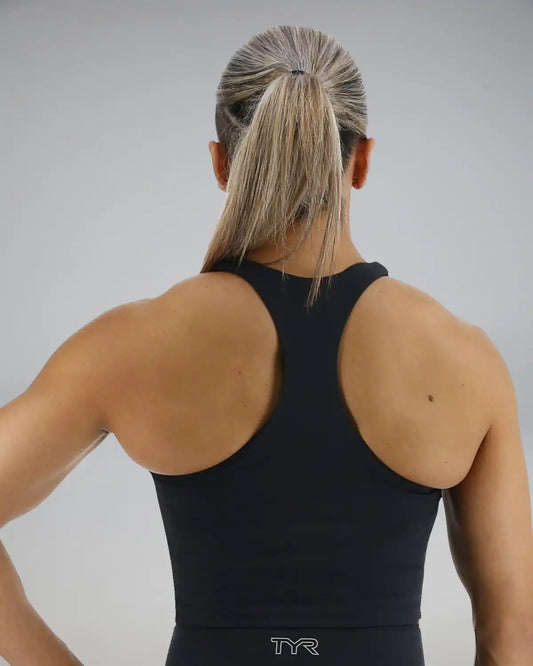 Joule Elite™ Cropped High Neck Sports Bra