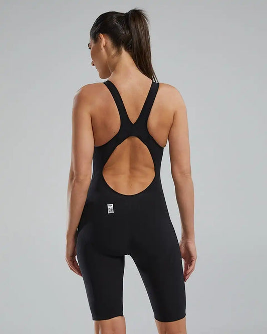 Women's Venzo Open Back Tech Suit - Solid - Non PFAS