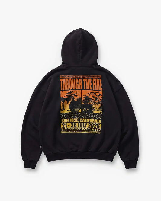 Women's Oversized Pullover Hoodie - Through The Fire