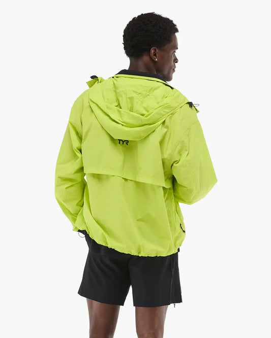 Men's Full Zip Windbreaker - Neon