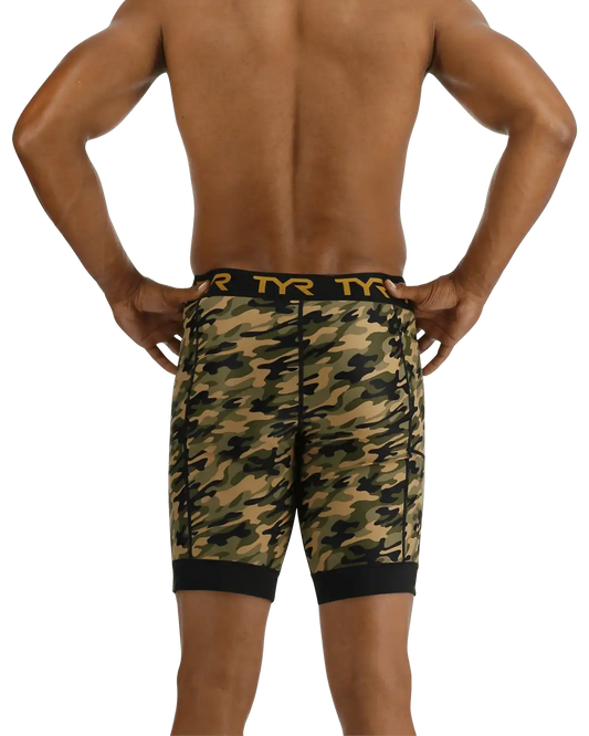 Men's Compression Shorts - Terra Camo