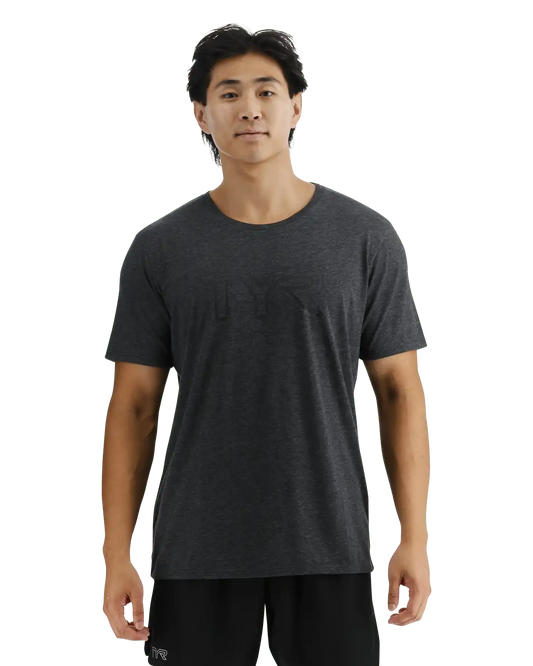 UltraSoft Men's Big Logo Tri-Blend Tech Tee