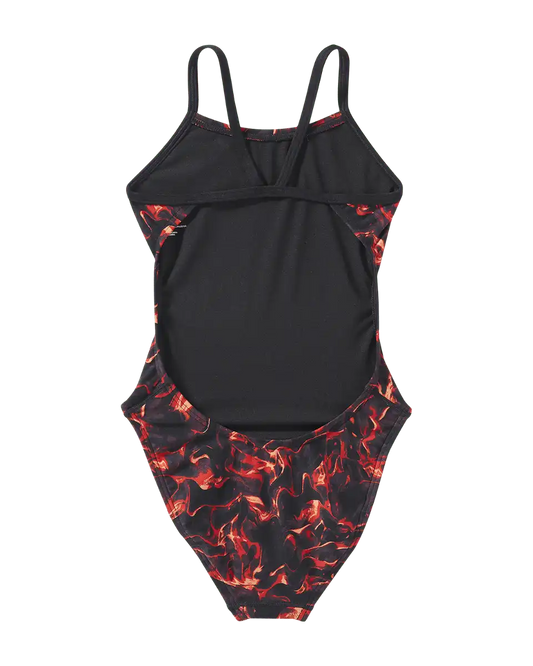 Durafast Elite® Girl's Cutoutfit Swimsuit - Energia