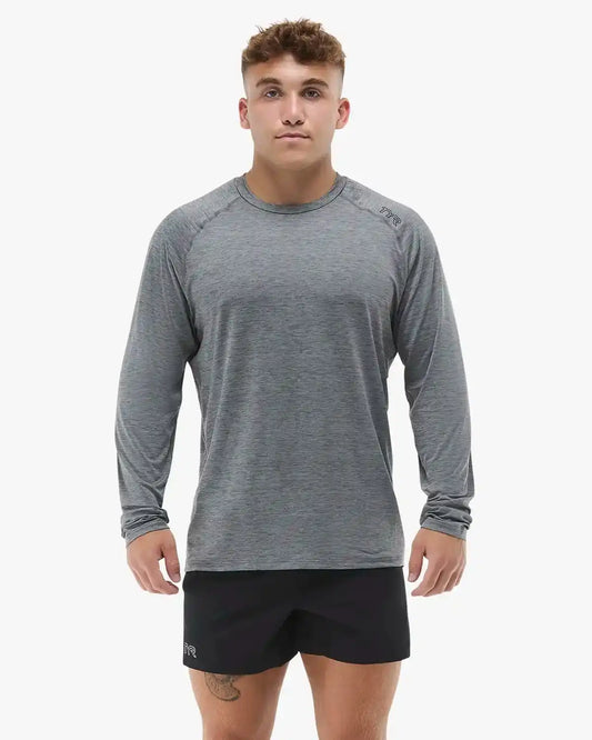 ClimaDry™ Men's Raglan Long Sleeve Tech Tee - Solid / Heather