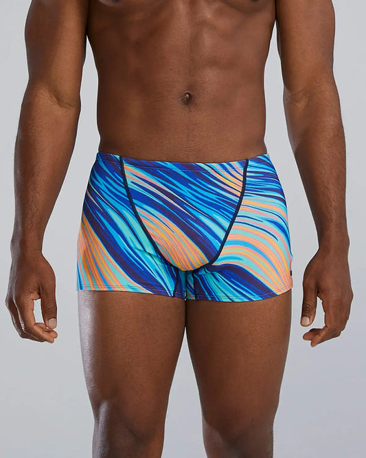 Durafast Elite® Men'sSquare Leg Swimsuit - Riptide