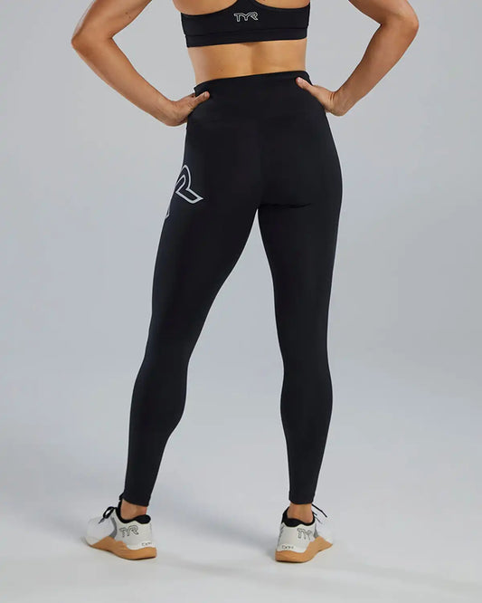 Base Kinetic™ Women's High-Rise 28" Logo Leggings - Solid
