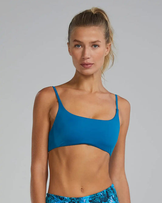 Women's Nia scoop neck Bikini Top Solid