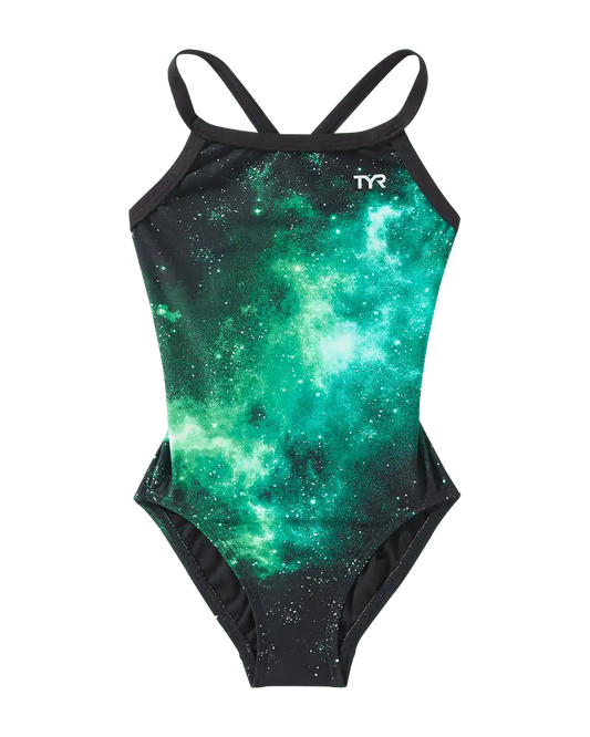 Durafast Elite® Girl's Diamondfit Swimsuit - Starborne