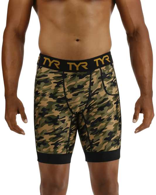 Men's Compression Shorts - Terra Camo