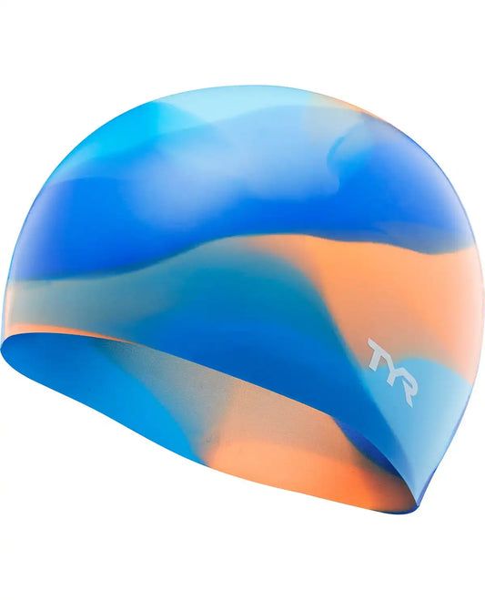 Youth Silicone Swim Cap -Tie Dye
