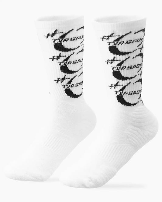 Performance Infinite Crew Sock - White