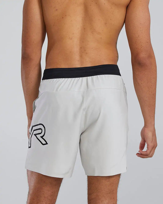 Hydrosphere™ Men's Unlined 7" Unbroken Big Logo Shorts - Solid