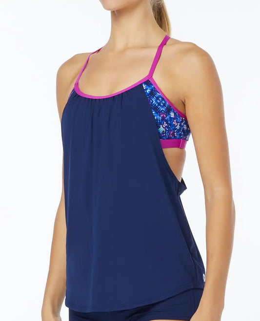 Women's Shea 2-in-1 Tank - Santa Cruz