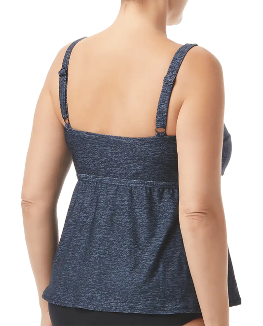 Women's Twisted Bra Tankini Plus - Mantra